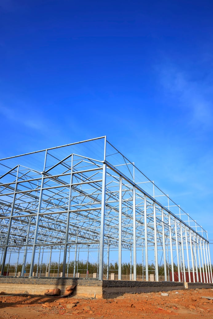 Steel frame structure